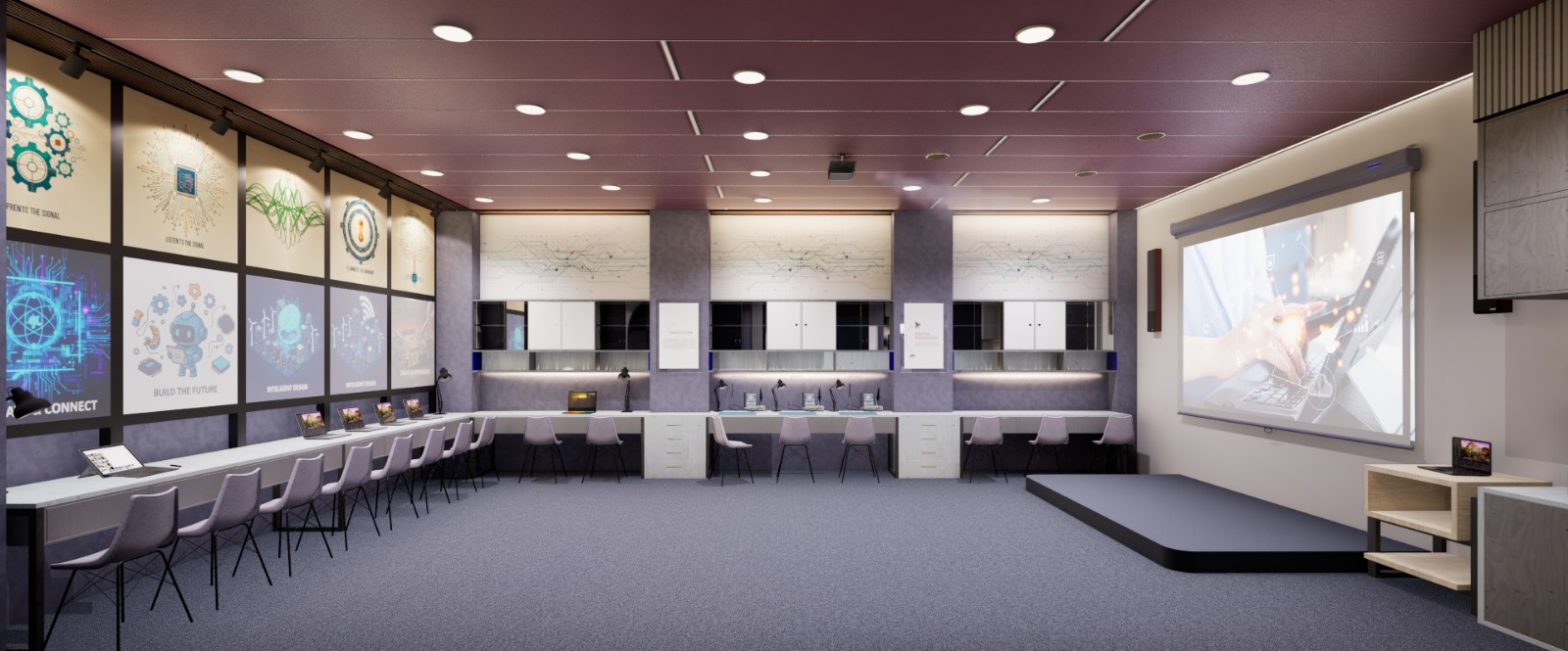 65 Inch Interactive Flat Panel